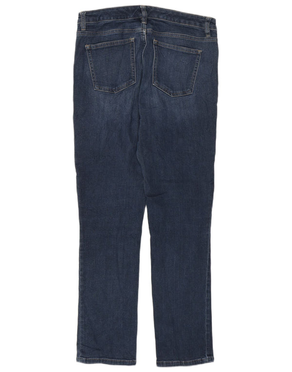 Chaps Donna Petite Slim Jeans US 10 Large W32 L27 Cotone Blu