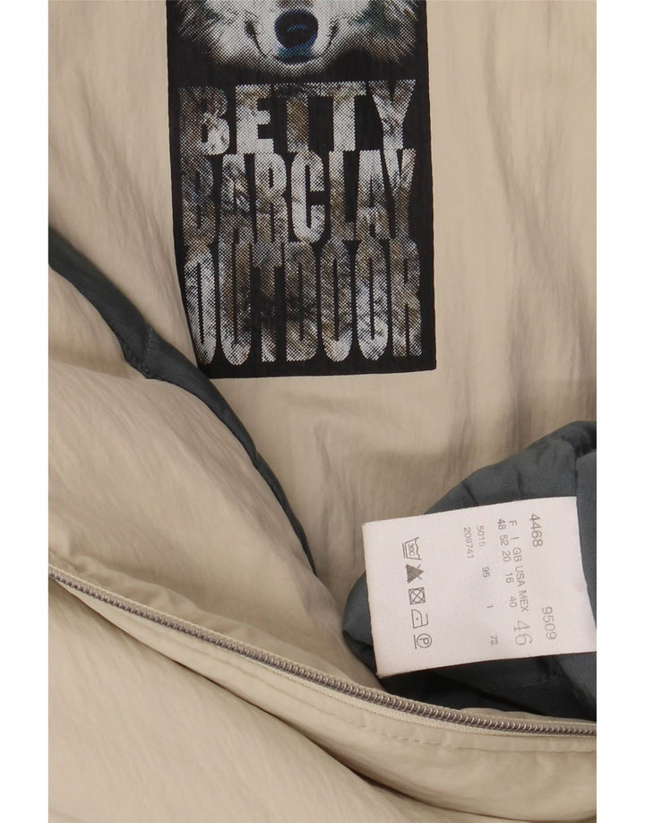 Giacca a vento da donna BETTY BARCLAY UK 20 2XL Poliestere grigio