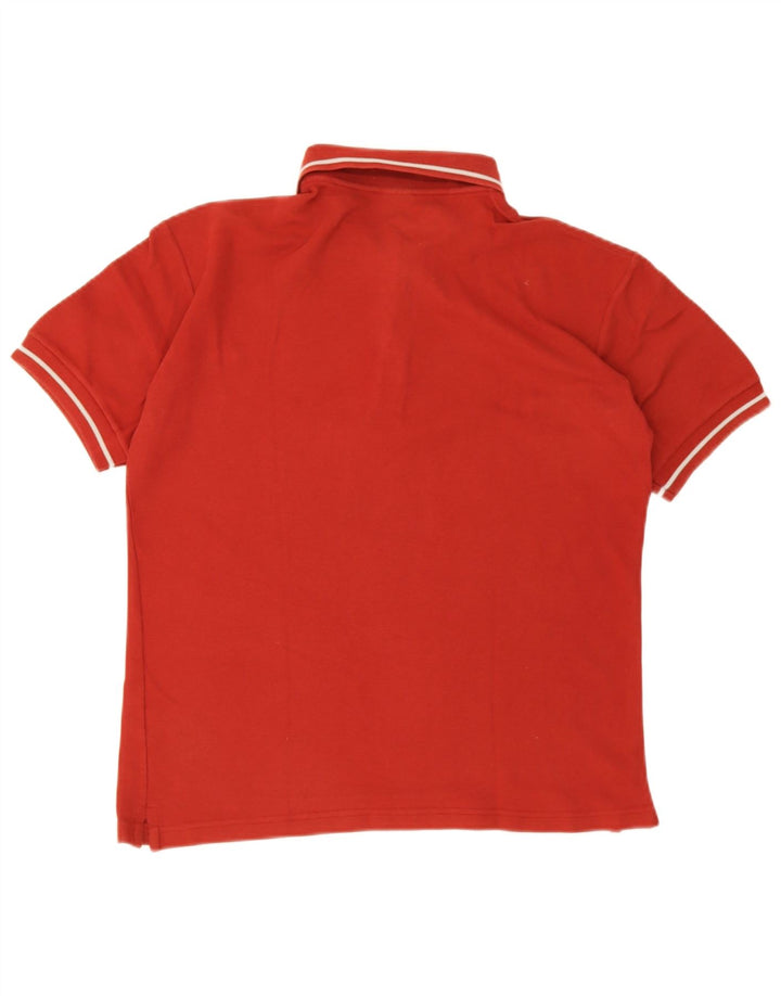 Polo da uomo Fila Small rossa in cotone
