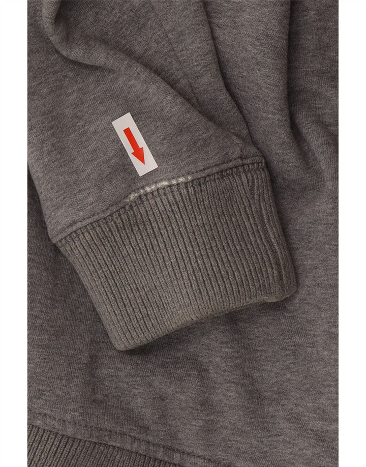 Maglione cardigan grafico da uomo Tommy Hilfiger grande cotone grigio