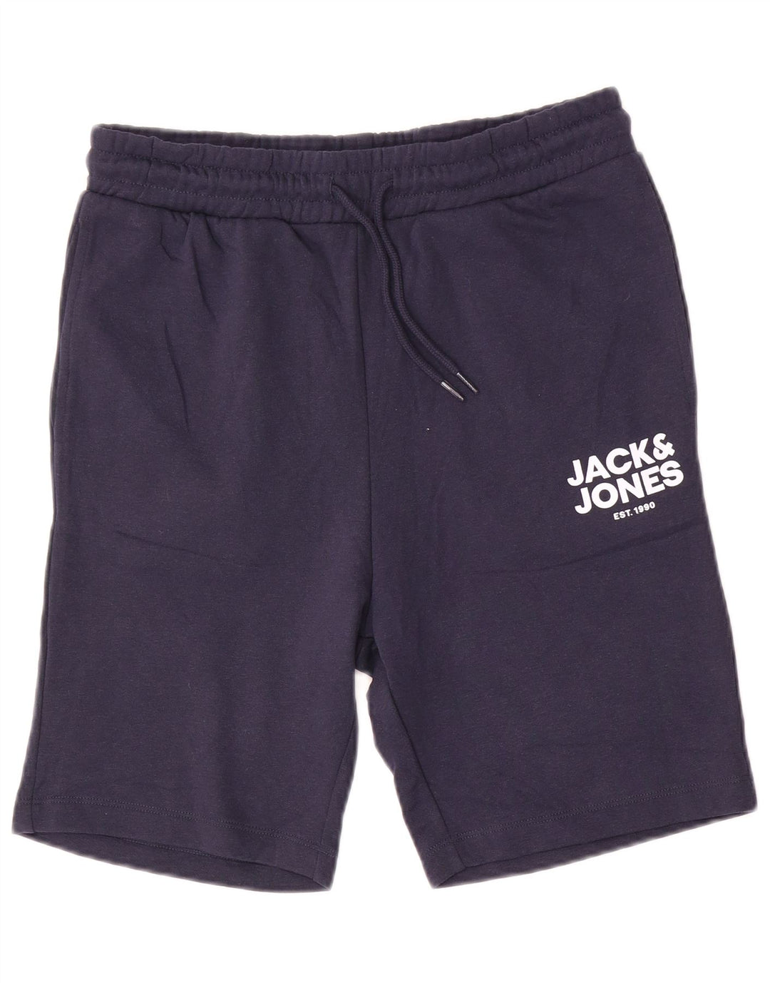 Pantaloncini sportivi grafici da uomo Jack & Jones piccoli in cotone blu navy