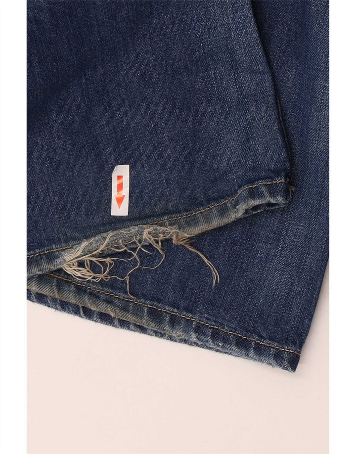 Diesel Uomo Zatiny Bootcut Jeans W32 L30 Cotone Blu