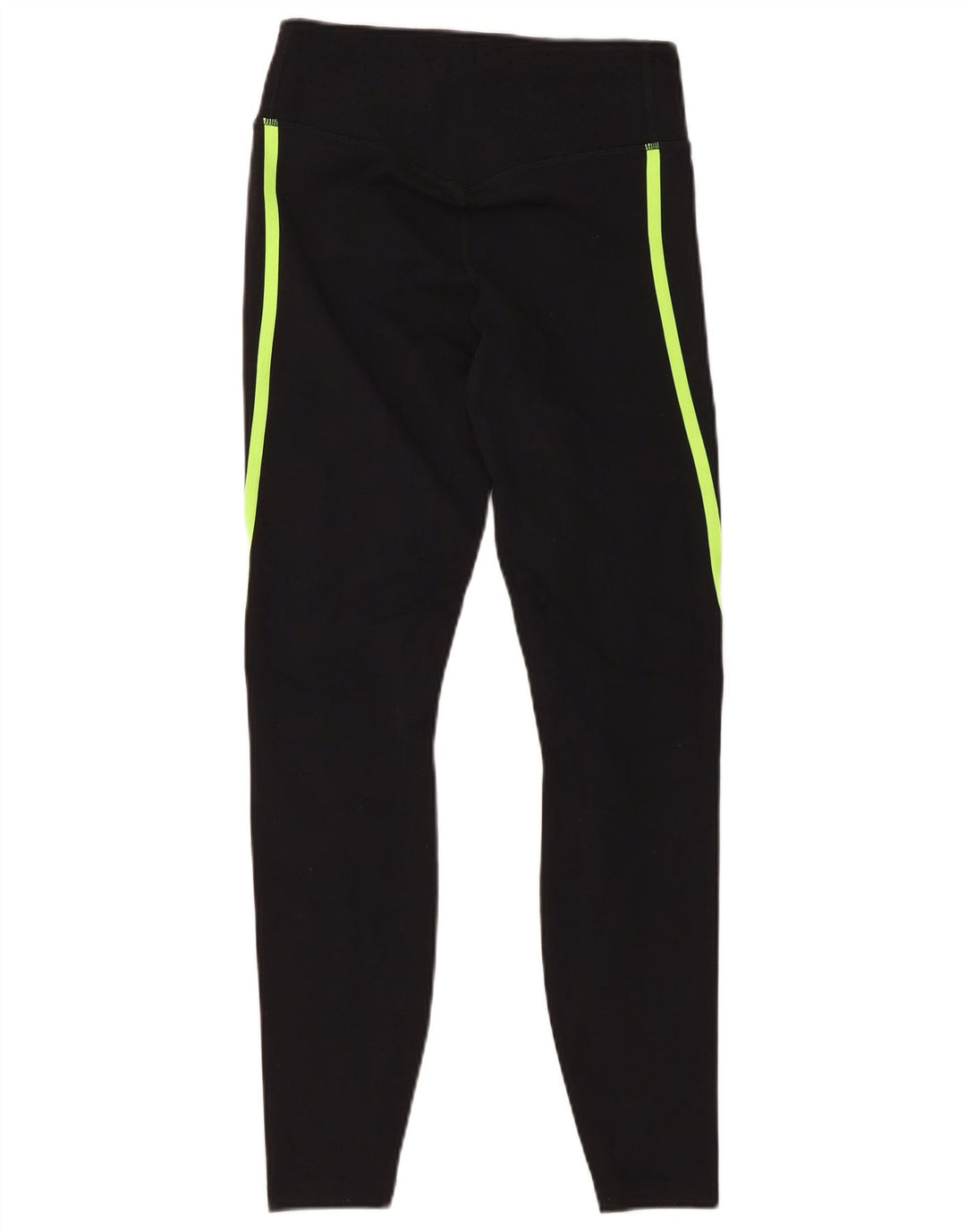 Leggings Dri Fit da donna NIKE UK 8 Small nylon color block nero