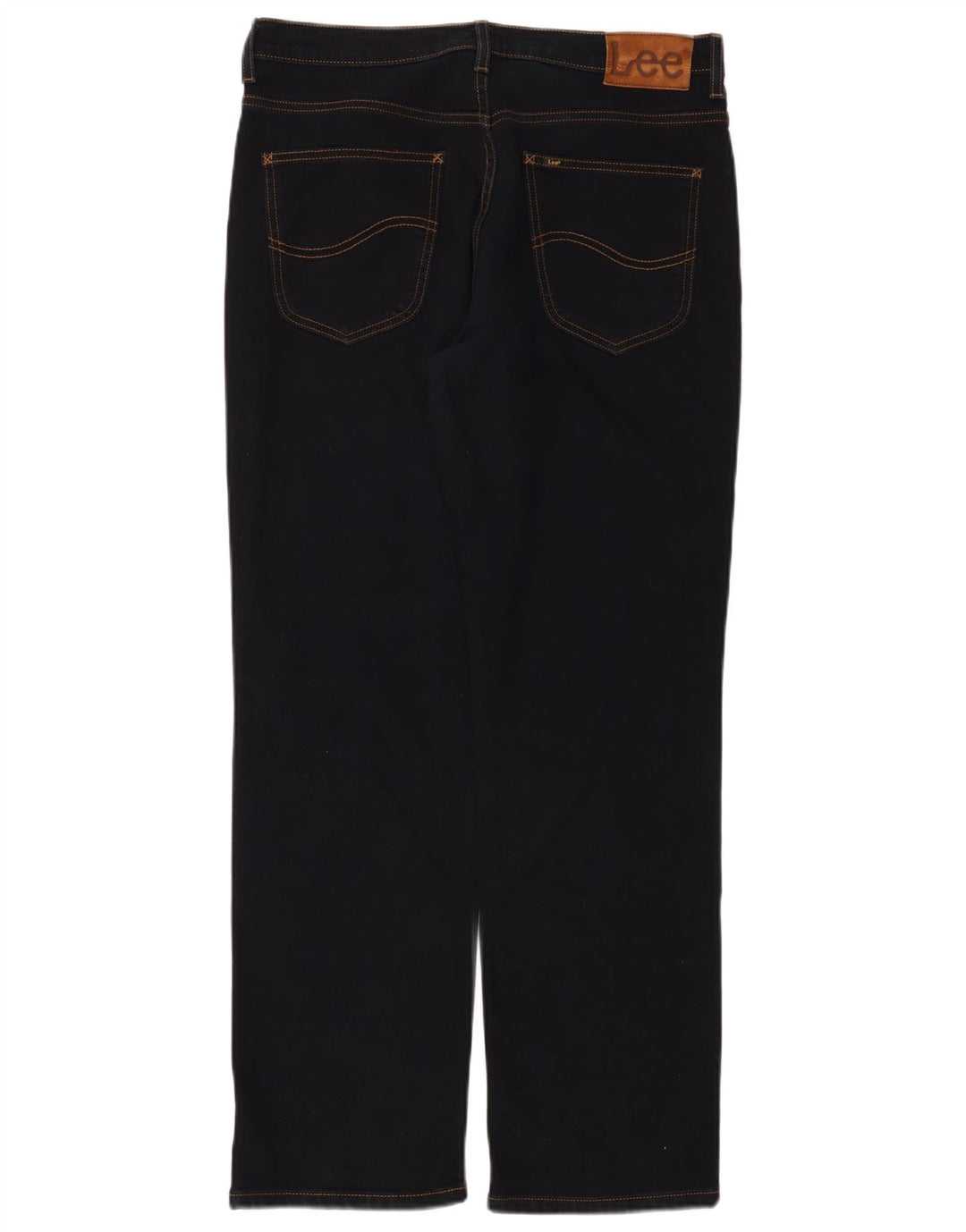 Jeans dritti da uomo Lee Brooklyn W34 L30 cotone blu navy