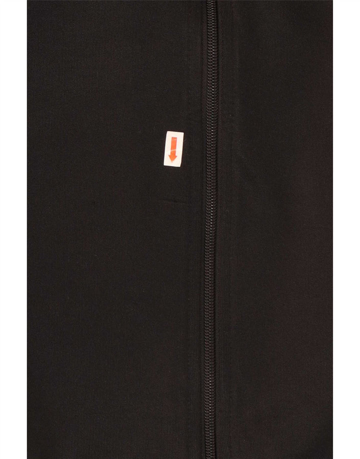 Giacca da ginnastica da uomo Adidas XL nera in poliestere