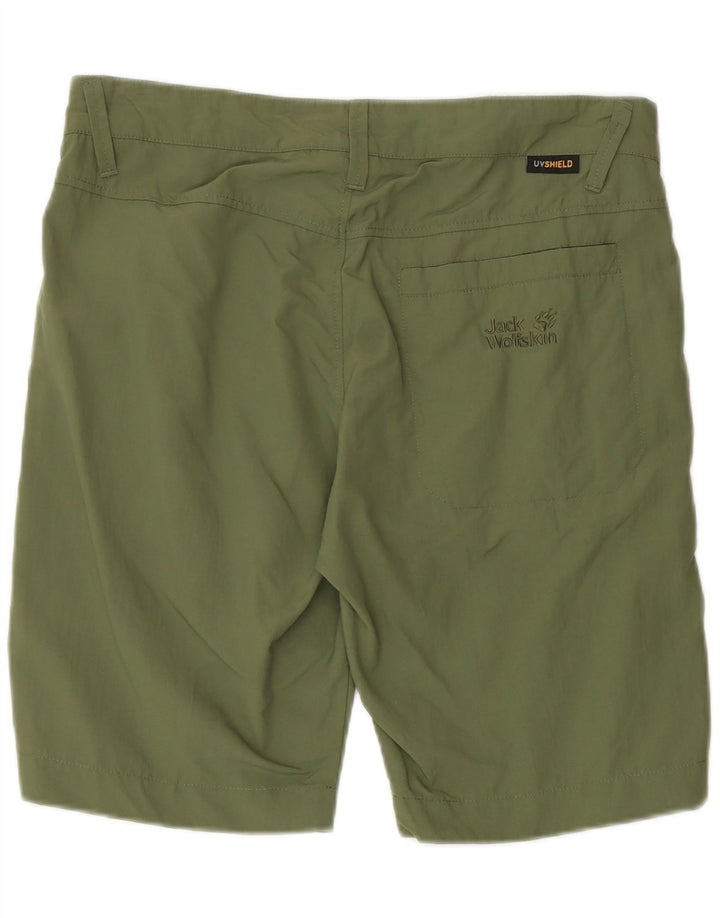 JACK WOLFSKIN Mens Chino Shorts W32 Medium Khaki Polyamide Vintage Jack Wolfskin and Second-Hand Jack Wolfskin from Messina Hembry 