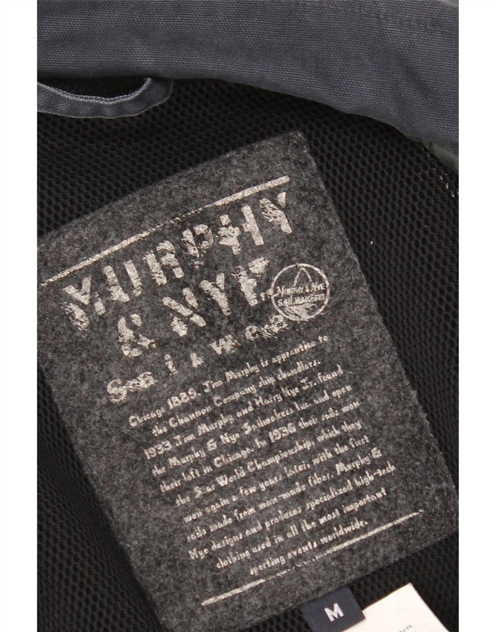 Giacca utility da uomo Murphy & Nye UK 38 cotone blu navy medio