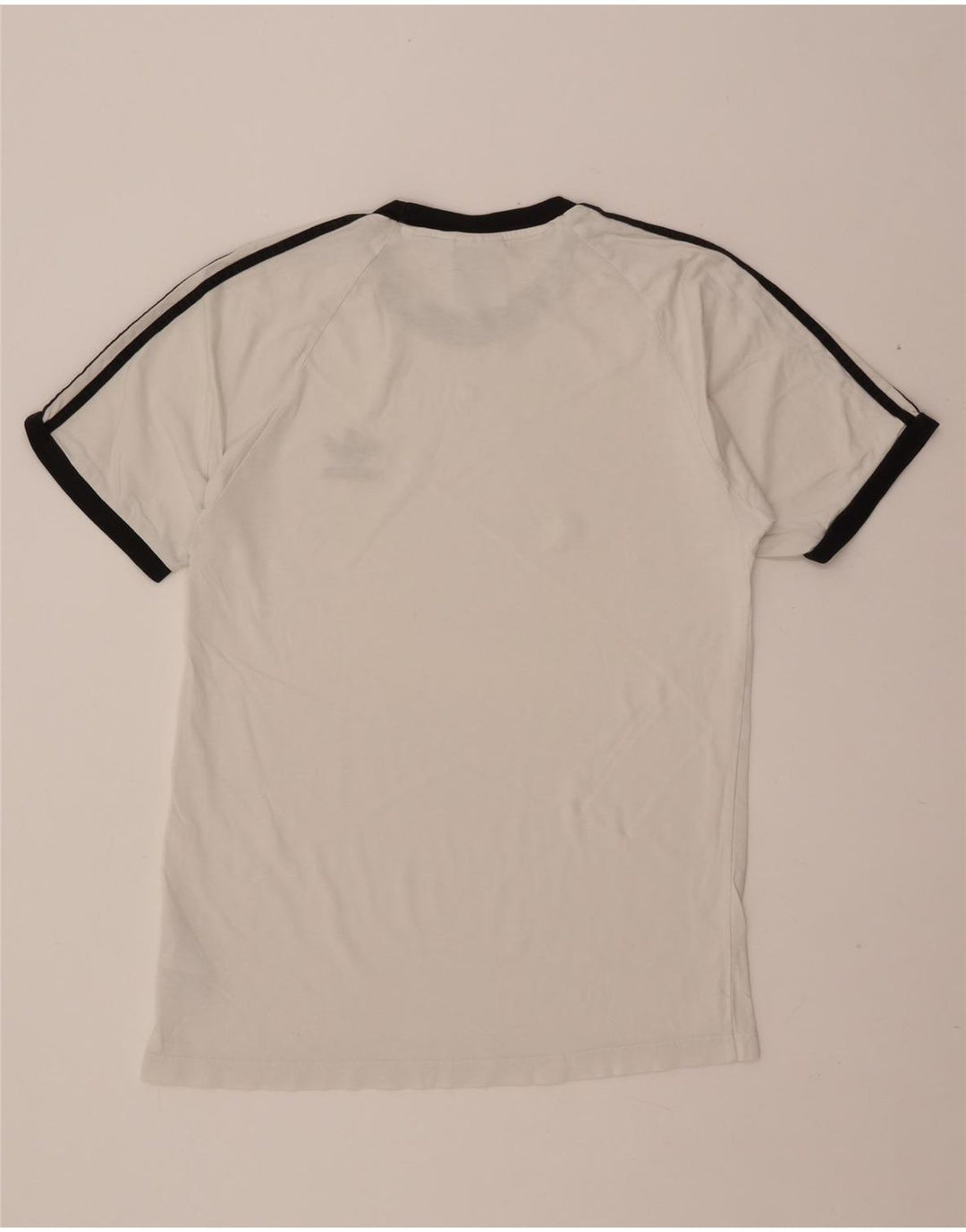 T-shirt ADIDAS da uomo Top in cotone bianco medio