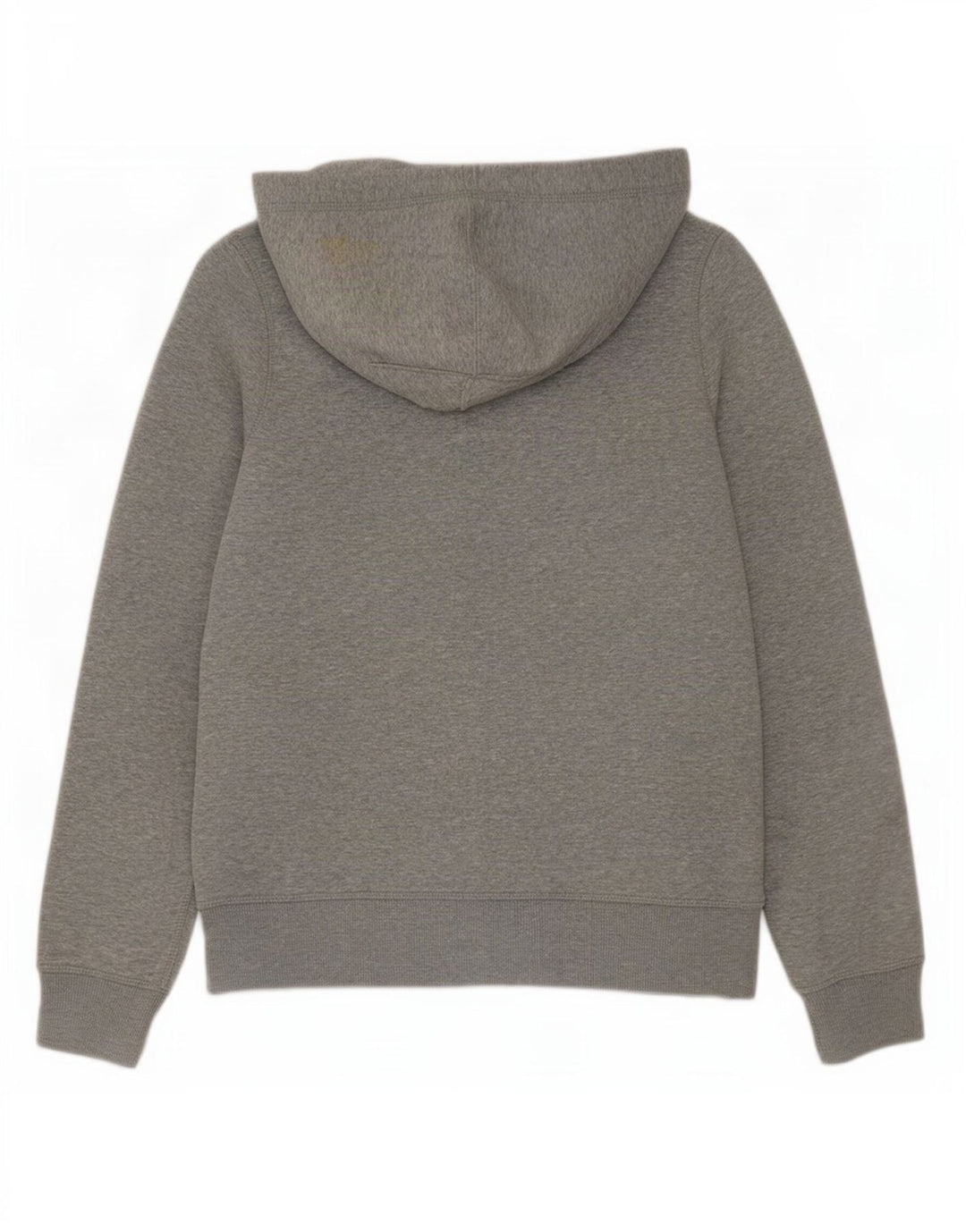 Maglione con cappuccio e zip da donna Converse UK 16 grande cotone grigio