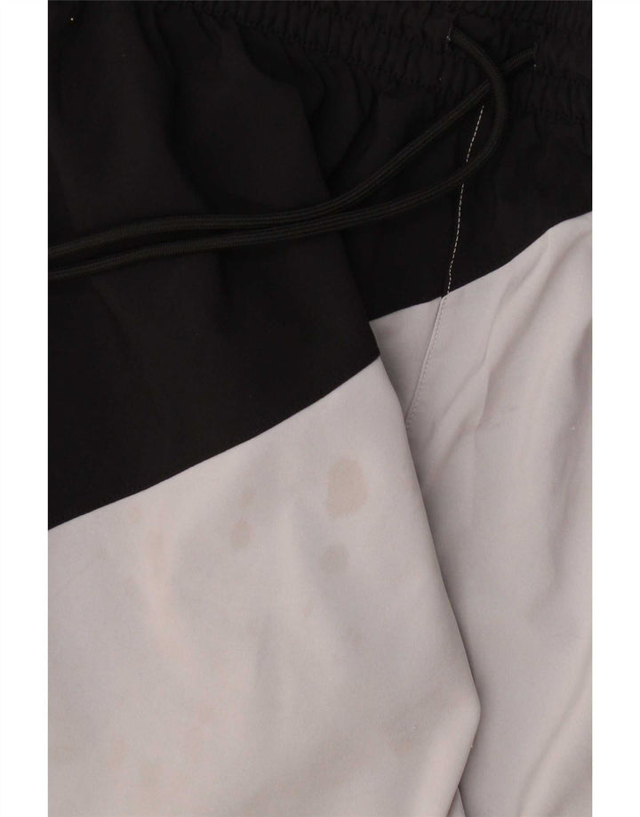 Pantaloncini sportivi Reebok da uomo con grafica XL, poliestere color block nero