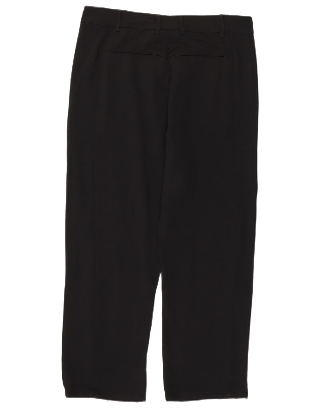 Pantaloni Capri dritti da donna ZARA medi W28 L23 Lyocell nero