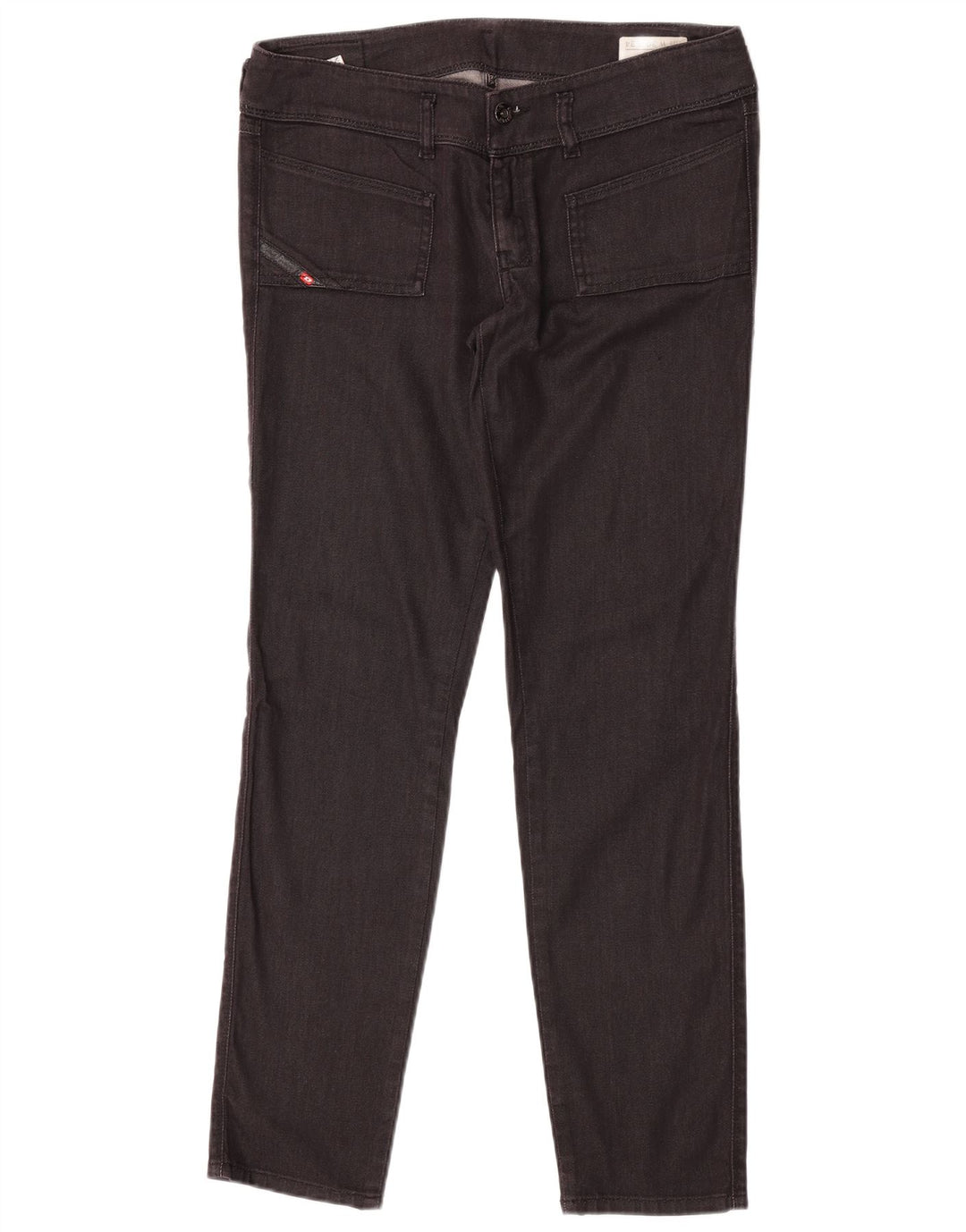 Jeans slim da donna Diesel Husky W30 L30 cotone nero