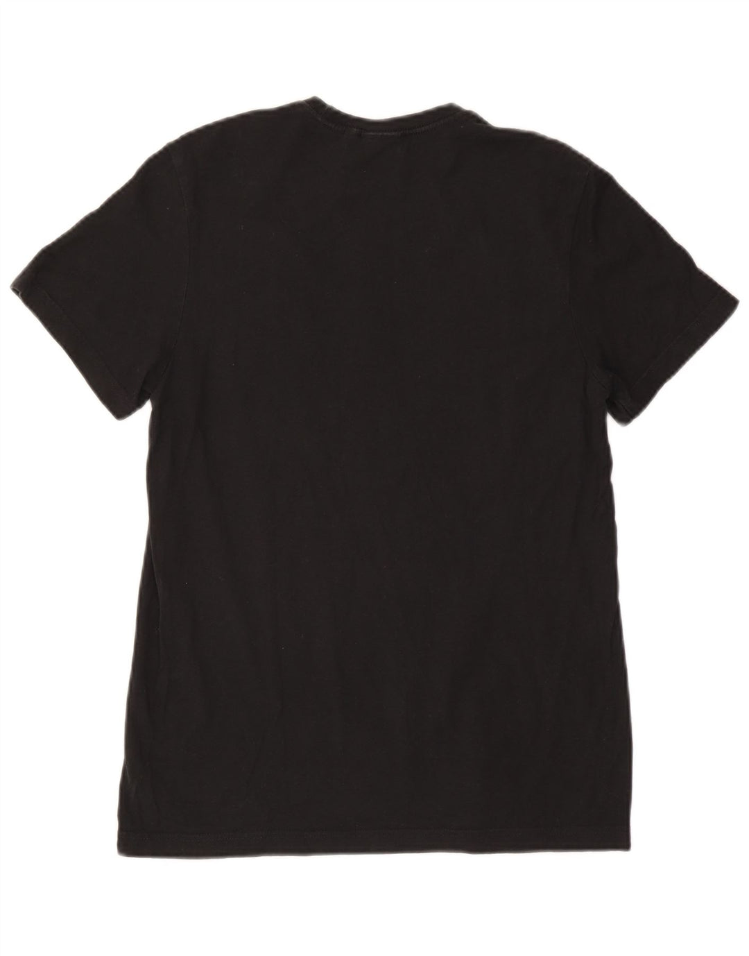 T-shirt grafica da uomo Adidas Top piccola in cotone nero