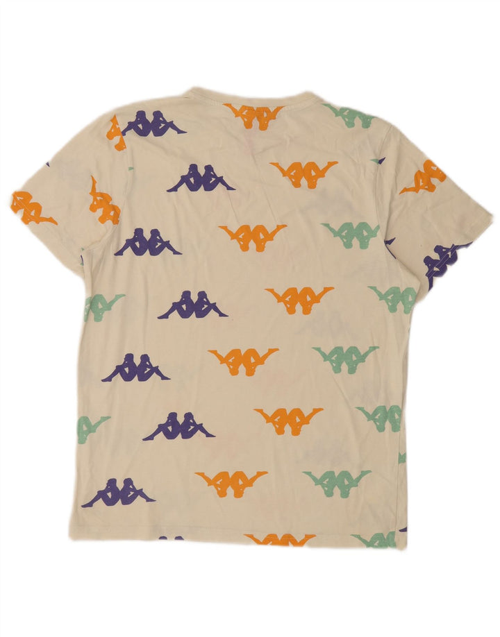 T-shirt grafica da uomo Kappa Top bianca media