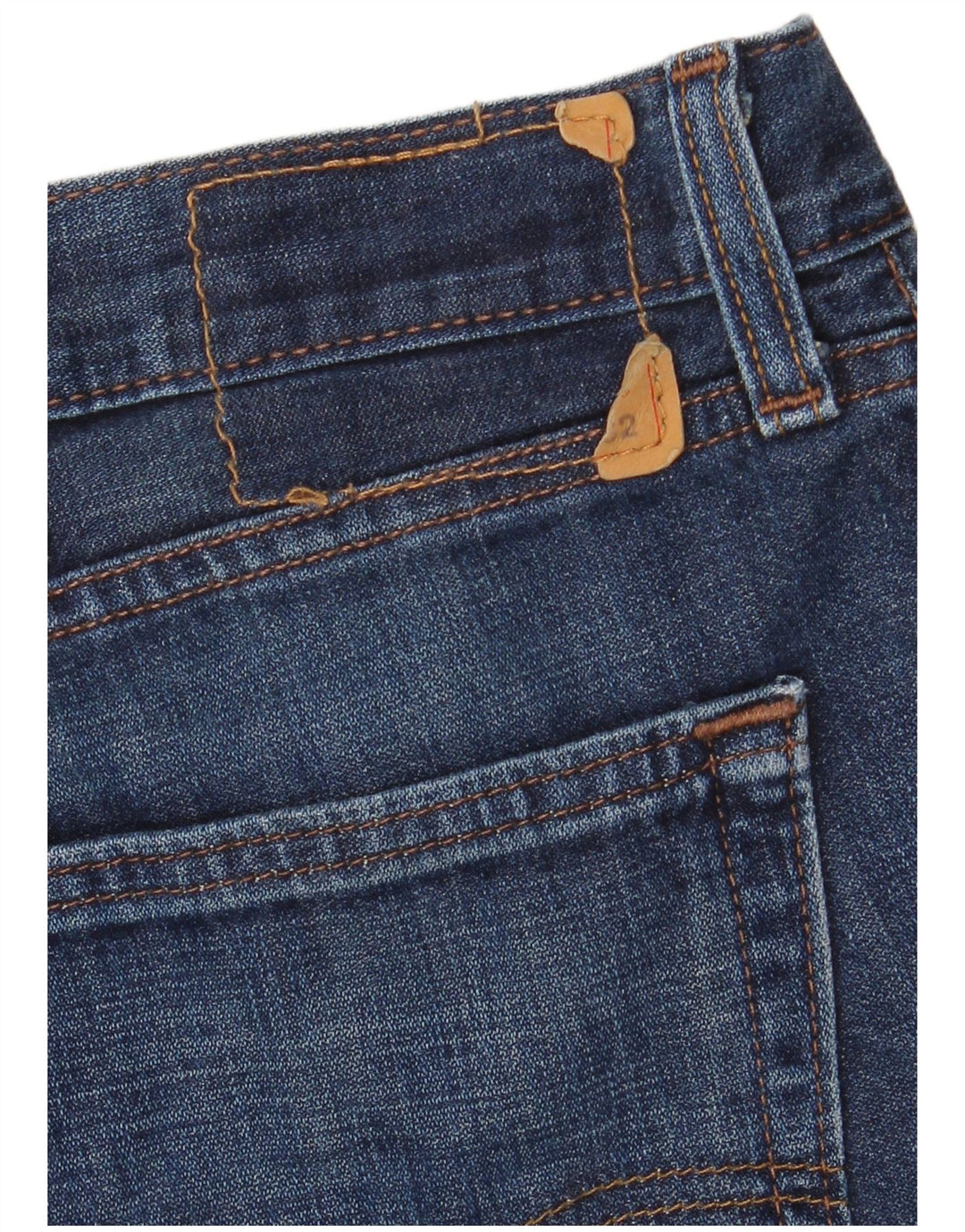 Jeans slim da uomo LEVI'S W40 L32 in cotone blu navy