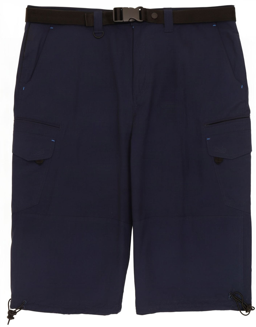 Pantaloncini cargo da uomo Marks & Spencer W40 XL cotone blu navy