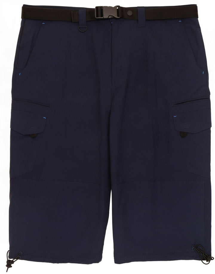 Pantaloncini cargo da uomo Marks & Spencer W40 XL cotone blu navy