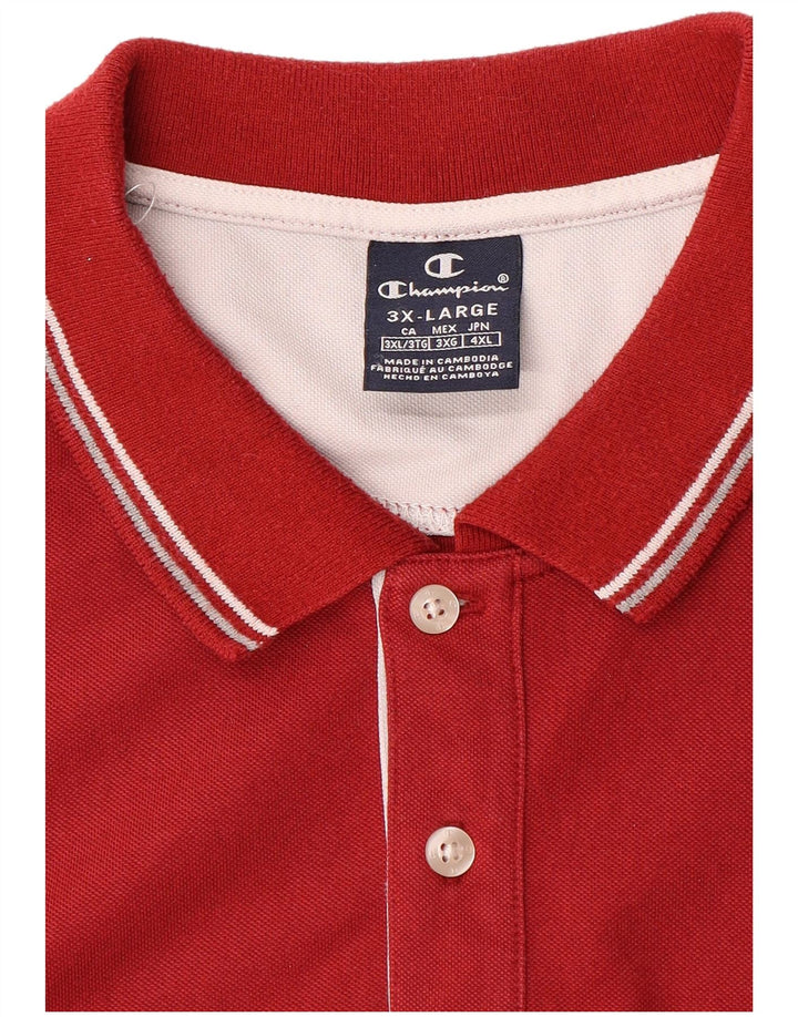 Polo da uomo CHAMPION 3XL Rossa