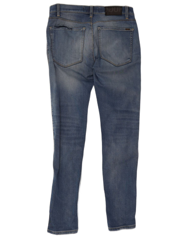Jeans skinny da donna Hugo Boss W29 L32 cotone blu