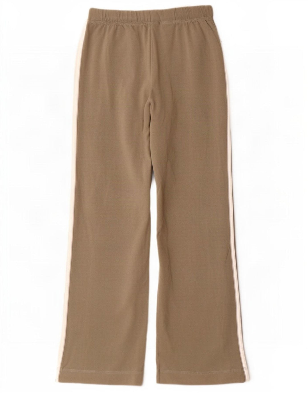 Pantaloni della tuta da donna Adidas UK 12 cotone kaki medio