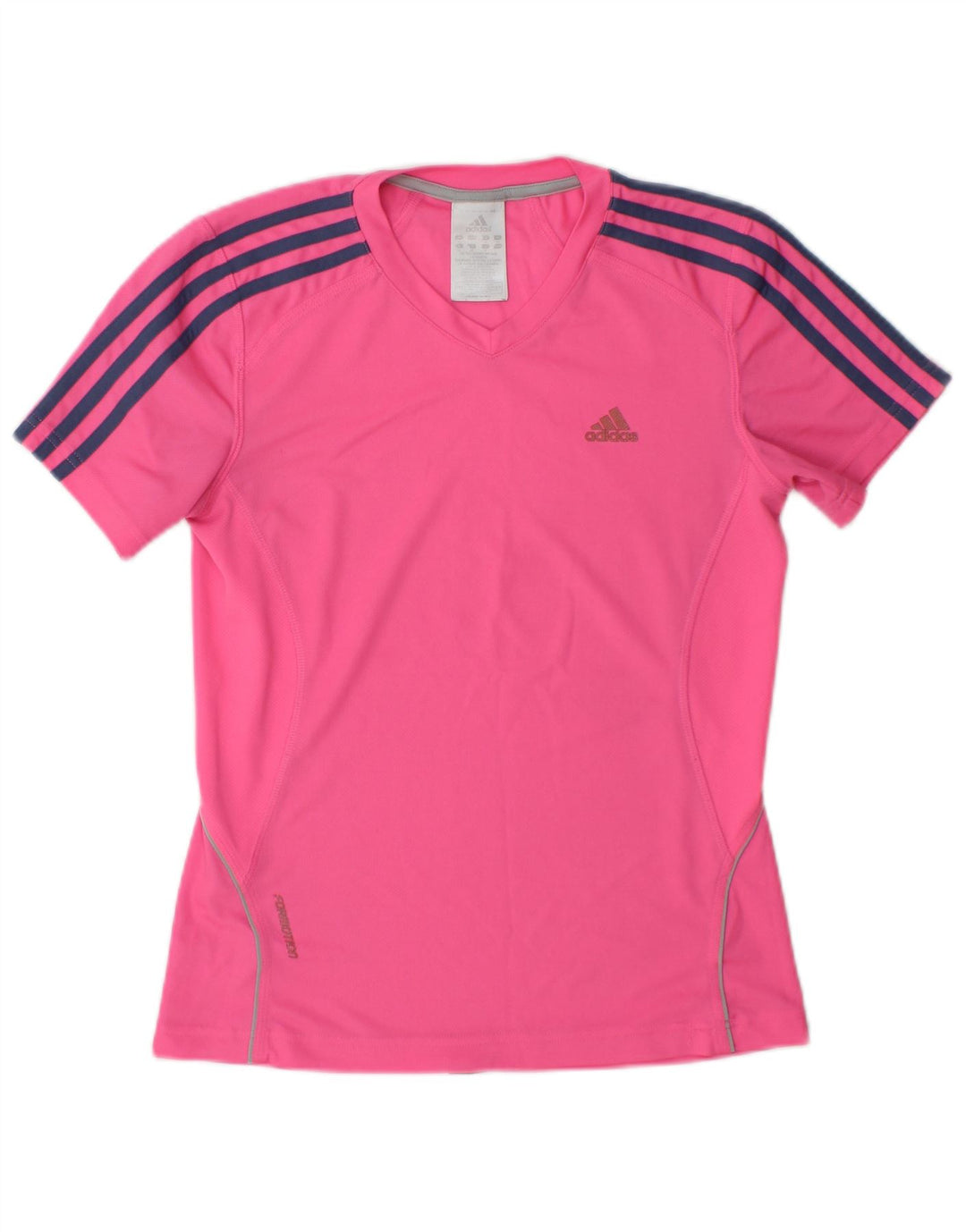 T-shirt da donna Adidas Top UK 8 Small rosa poliestere