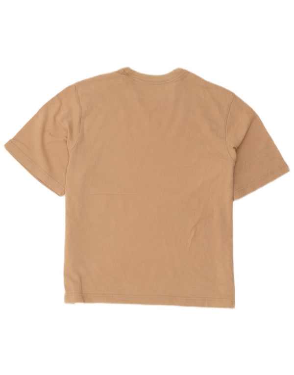 T-shirt Nike da uomo vestibilità ampia, piccola, in cotone beige