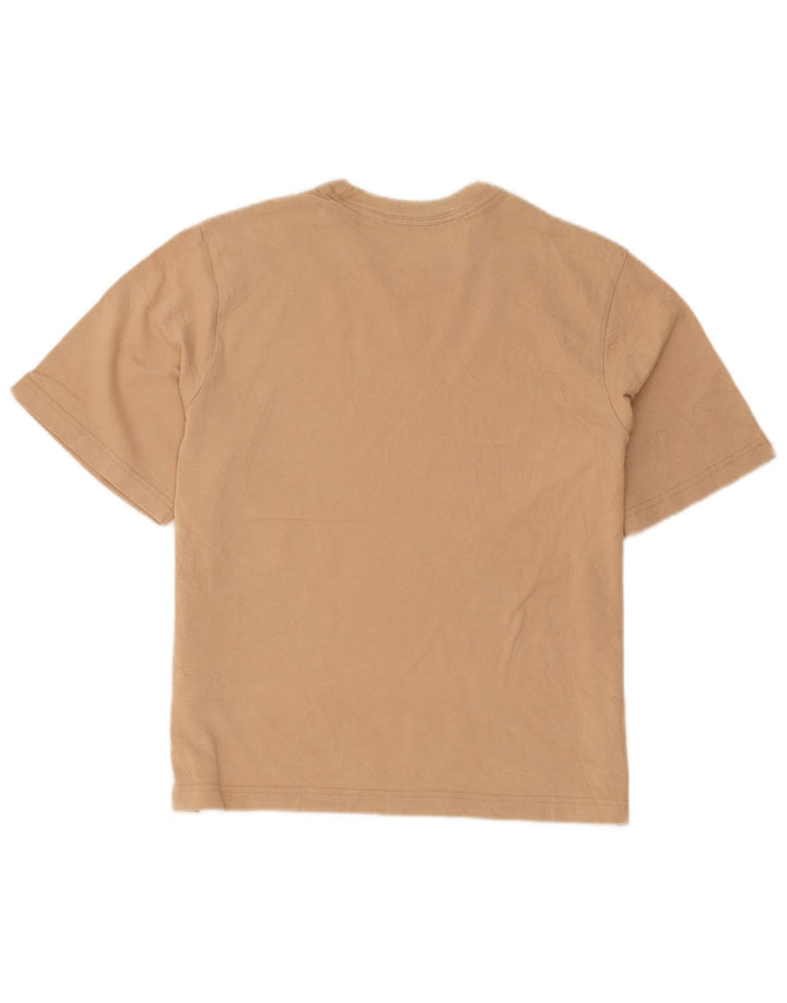 T-shirt Nike da uomo vestibilità ampia, piccola, in cotone beige