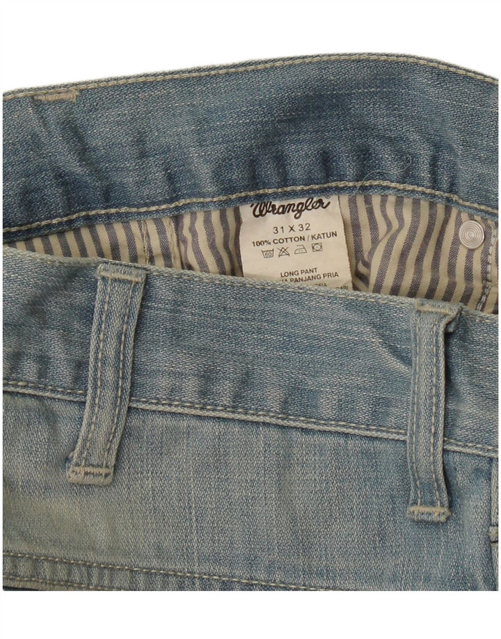 Jeans dritti da donna Wrangler W31 L32 cotone blu