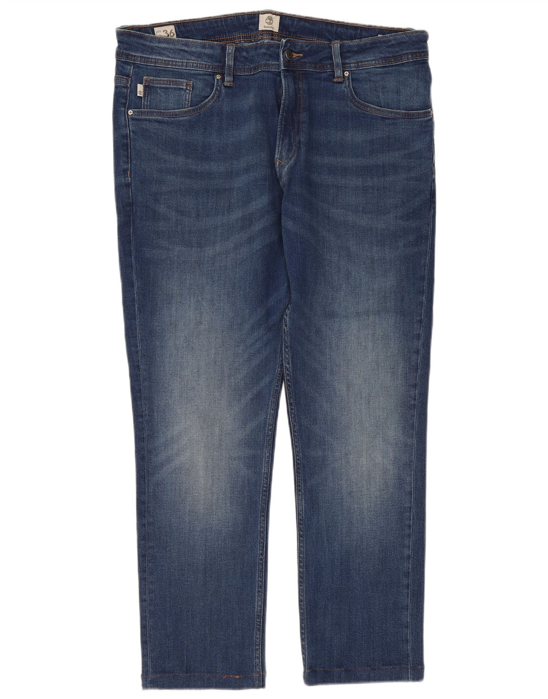 Jeans dritti da donna Timberland W36 L29 cotone blu