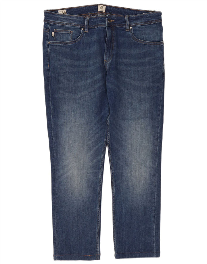 Jeans dritti da donna Timberland W36 L29 cotone blu