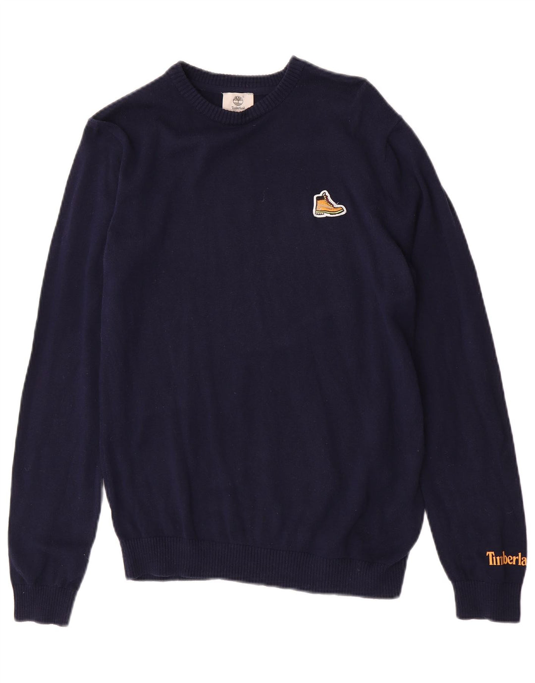Maglione maglione girocollo da ragazzo Timberland 15-16 anni medio blu navy