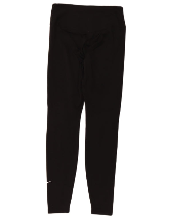 Leggings Nike Dri Fit da donna UK 14 medio nero poliestere