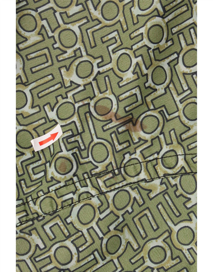 Giacca anorak da uomo PROLINE UK 44 2XL Verde geometrico