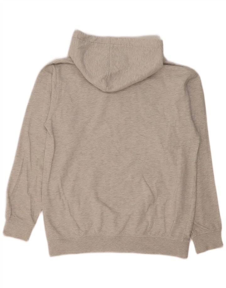 Felpa con cappuccio grafica da uomo Vans Small in cotone chiazzato grigio