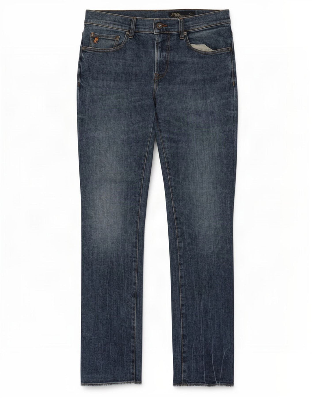 Jeans slim da uomo Rifle W33 L34 in cotone blu