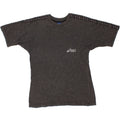 ASICS Womens T-Shirt Top Medium Grey Flecked Cotton Vintage Asics and Second-Hand Asics from Messina Hembry 