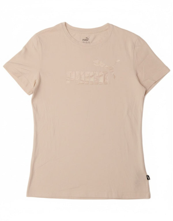 Maglietta grafica PUMA per ragazze 15-16 anni in cotone bianco