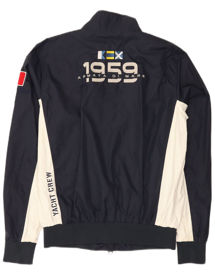 Giacca da tuta da uomo Armata Di Mare IT 46 Small Blu Navy Colourblock