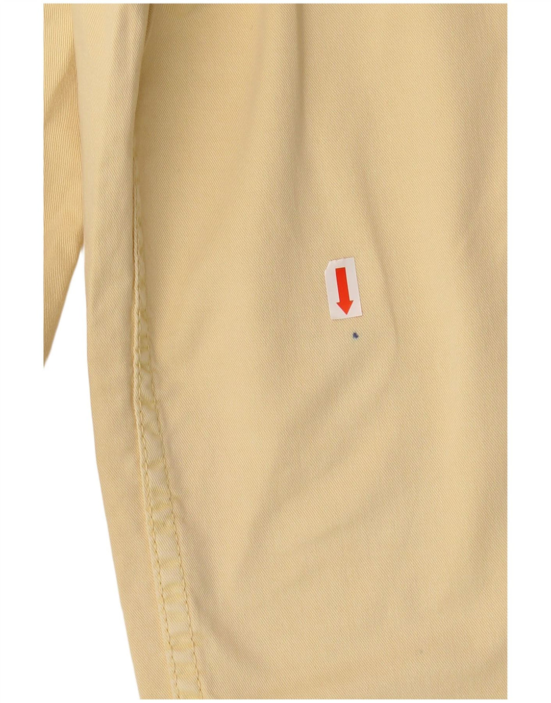 Pantaloni cropped slim da donna ICEBERG W27 L25 gialli