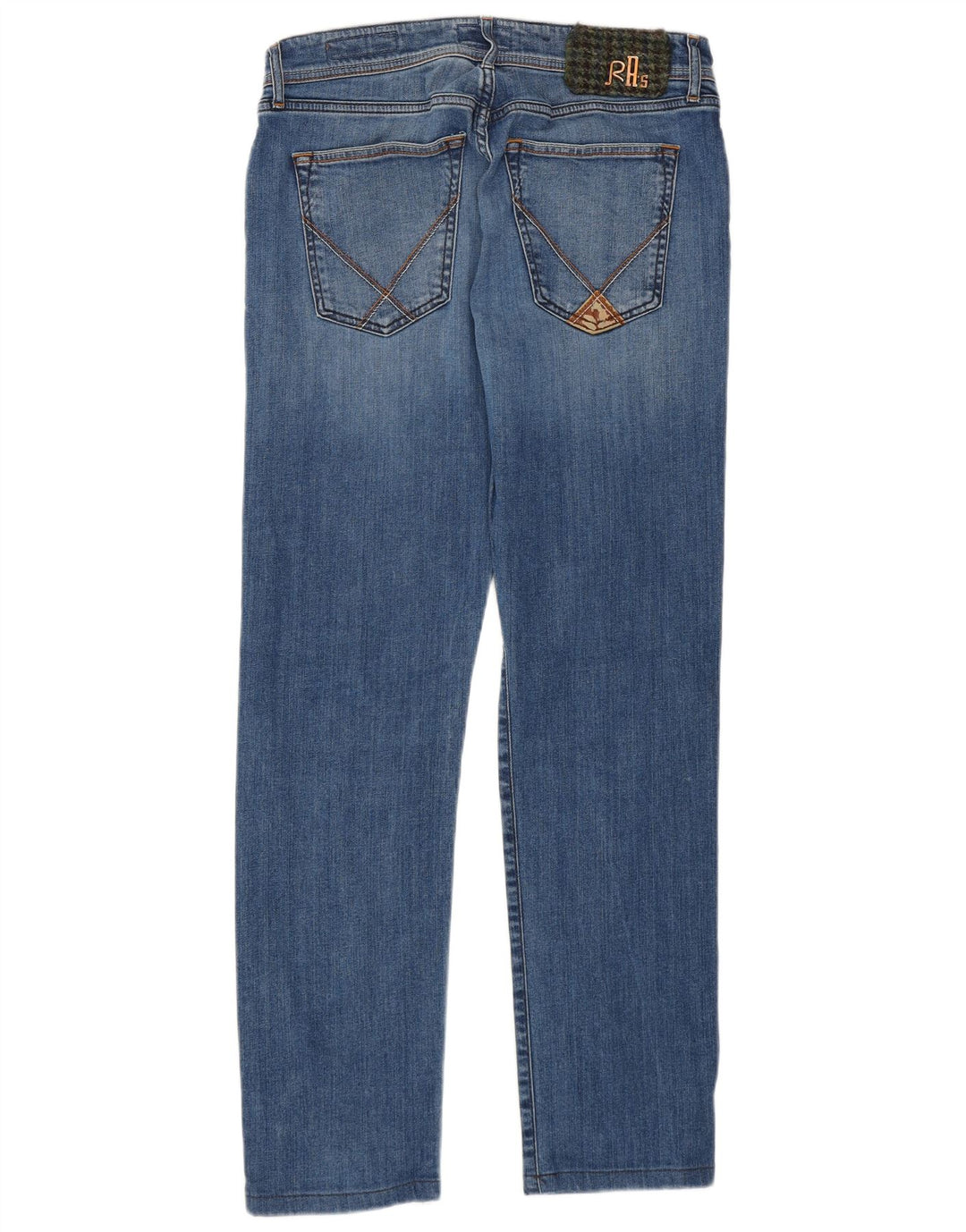 Jeans dritti da donna Roy Rogers W32 L30 cotone blu