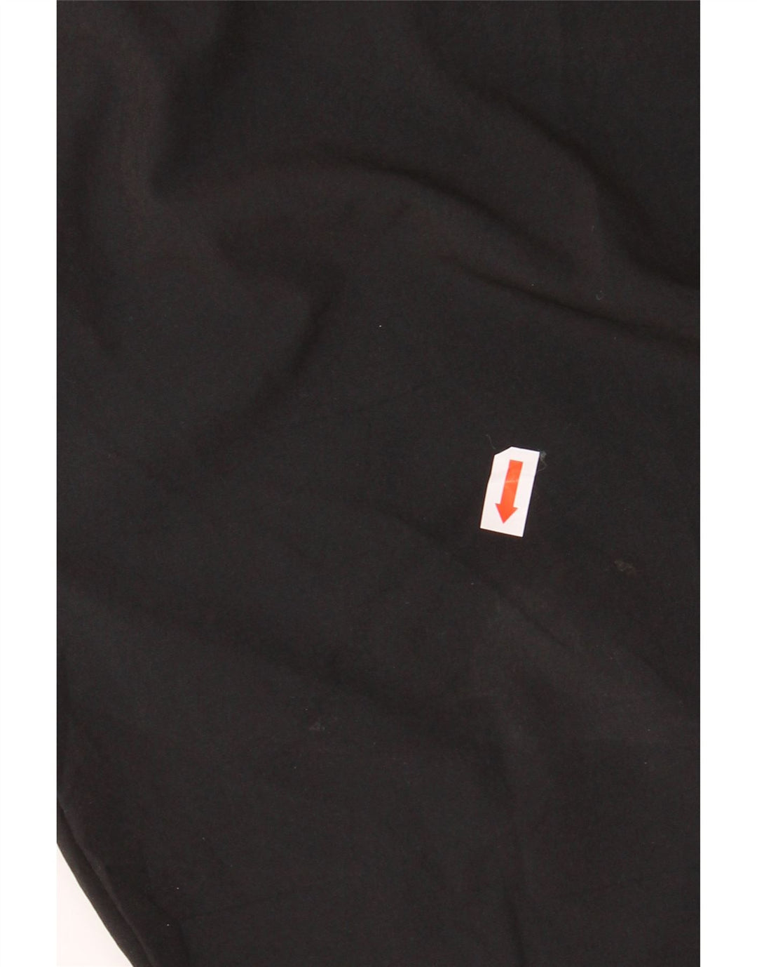 ADIDAS Mens Straight Chino Trousers W40 L32 Black Polyester
