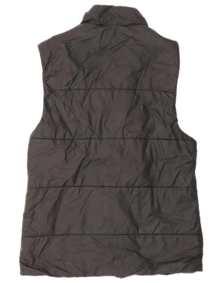 Gilet imbottito da donna ADIDAS UK 10 piccolo poliestere nero