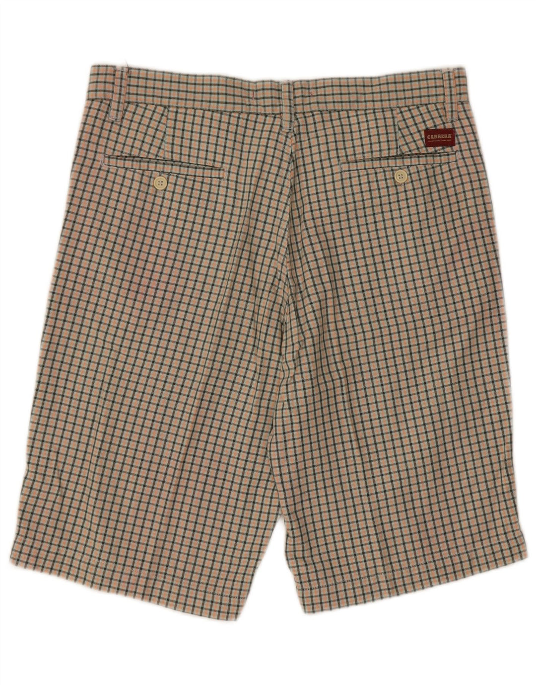 Pantaloncini chino da uomo Carrera IT 50 Large W34 in cotone a quadri multicolore
