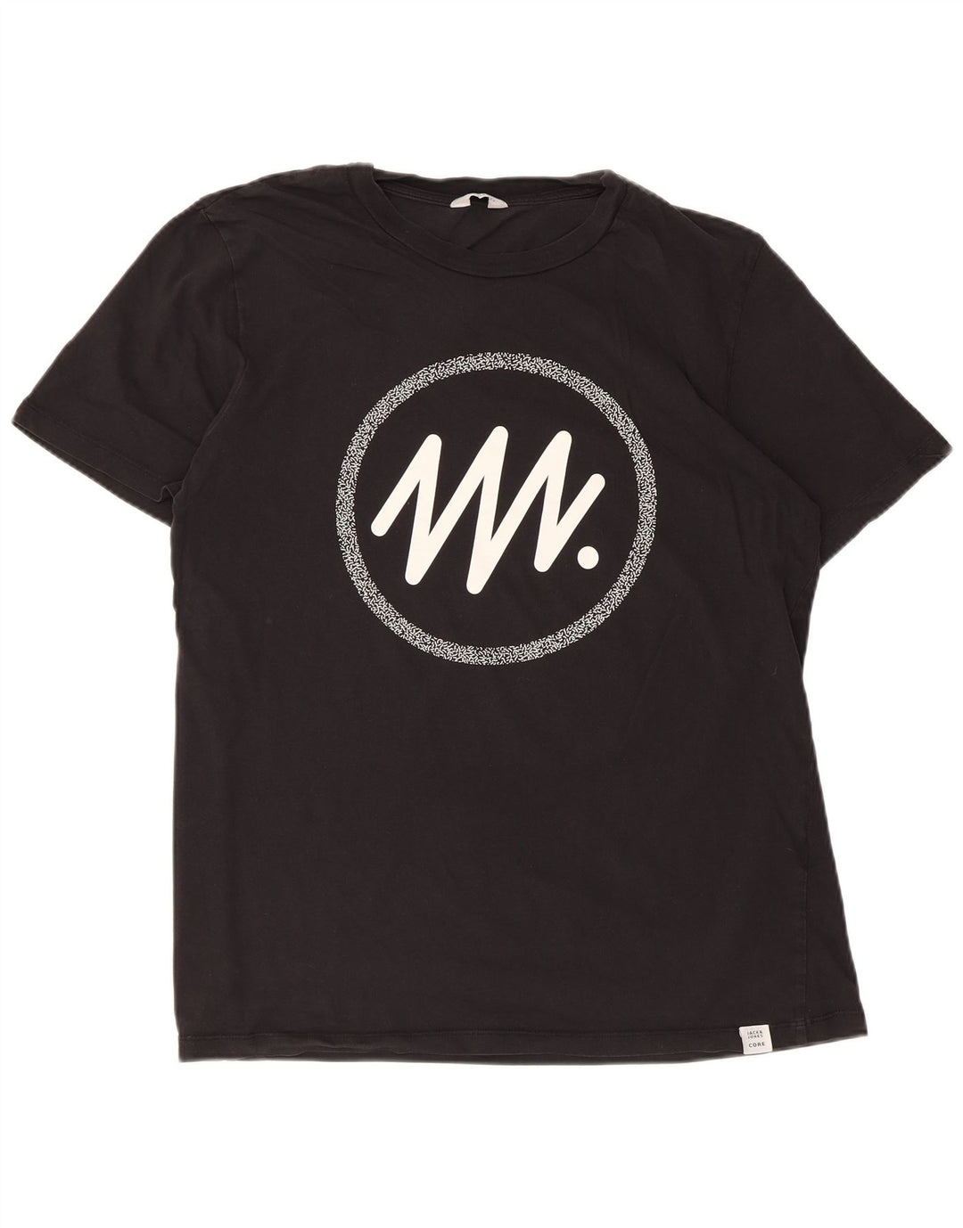 T-shirt grafica da uomo Jack & Jones Top XL Nera