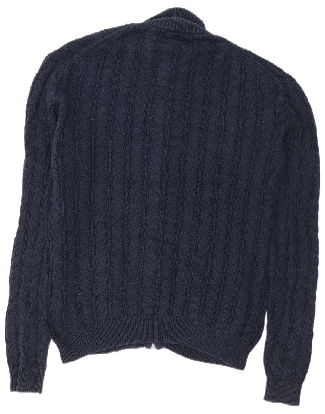 Maglione cardigan da uomo French Connection cotone medio blu navy