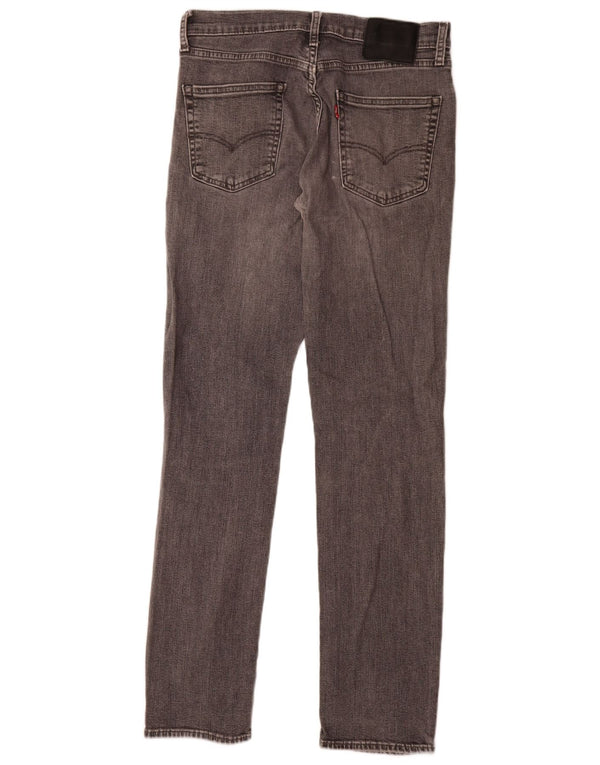 Jeans slim da uomo Levi's W32 L34 cotone grigio