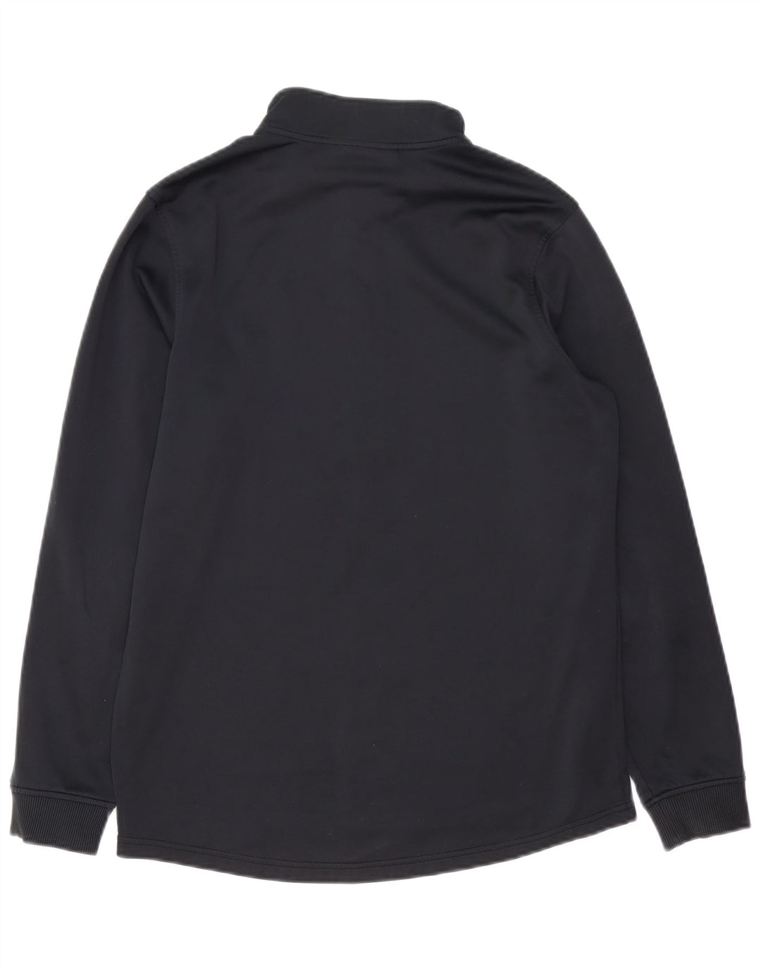 UNDER ARMOUR Felpa da uomo con collo con zip Cold Gear, maglione piccolo nero