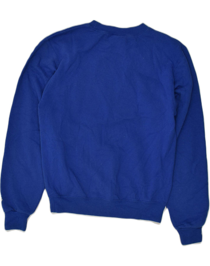 CHAMPION Boys Graphic Sweatshirt Jumper 13-14 Years XS Blue | Vintage Champion | Thrift | Second-Hand Champion | Used Clothing | Messina Hembry 