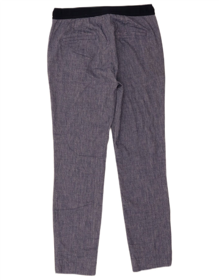 Pantaloni chino slim da donna Zara piccoli W26 L27 blu