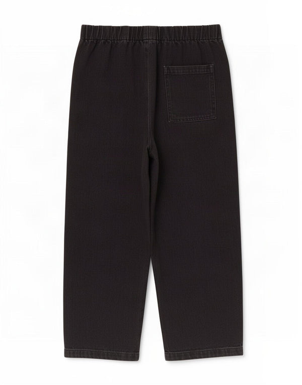 Jeans affusolati corti da donna Zara piccoli W26 L24 cotone nero